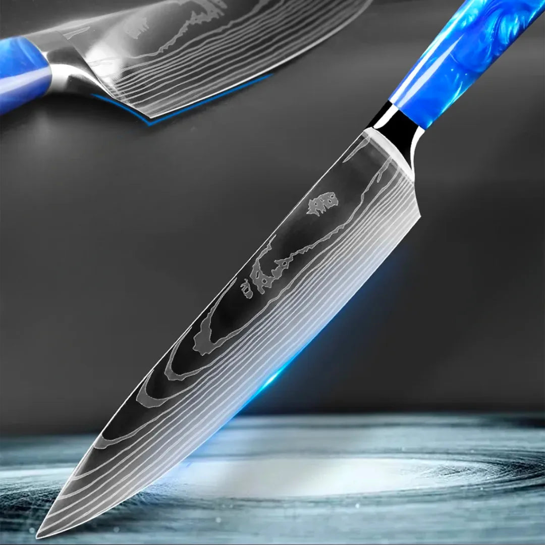 Hand Forged Chef's Knife • Cielo Knife by ATENAS Blades