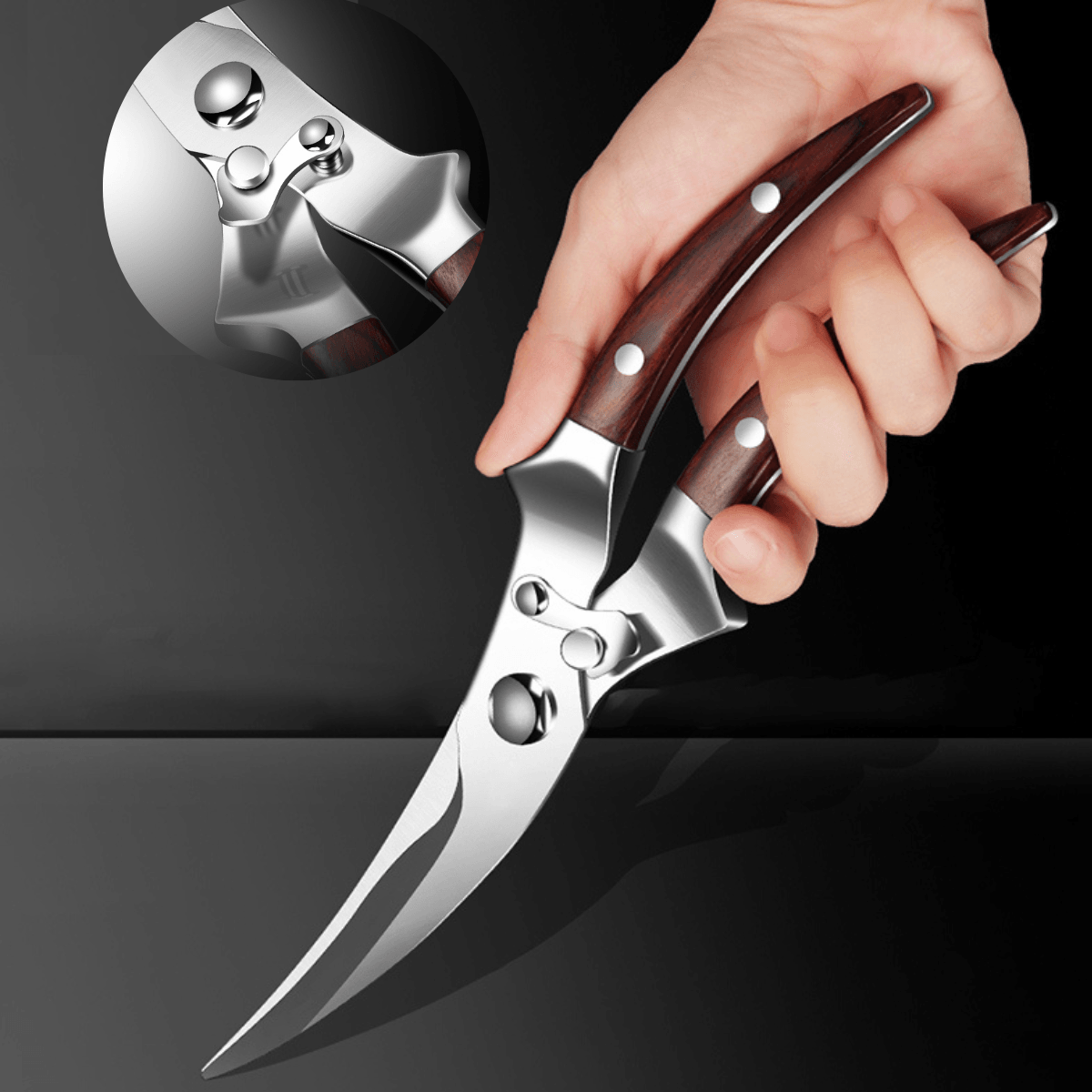 Ultra Sharp Culinary Scissors for Poultry and Meat