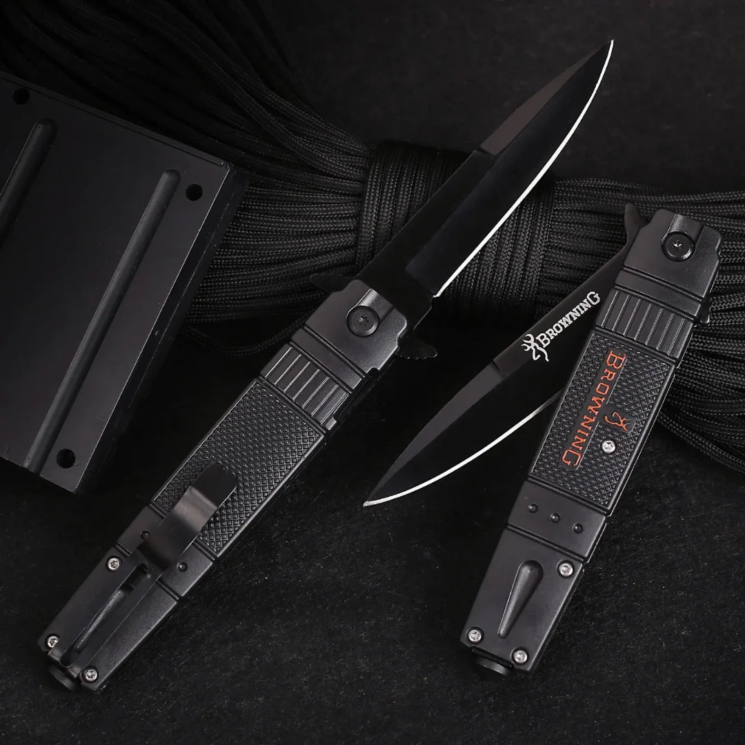 Ensemble de couteaux pliants professionnels • Scure Combo par ATENAS Blades