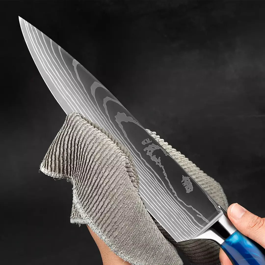 Hand Forged Chef's Knife • Cielo Knife by ATENAS Blades