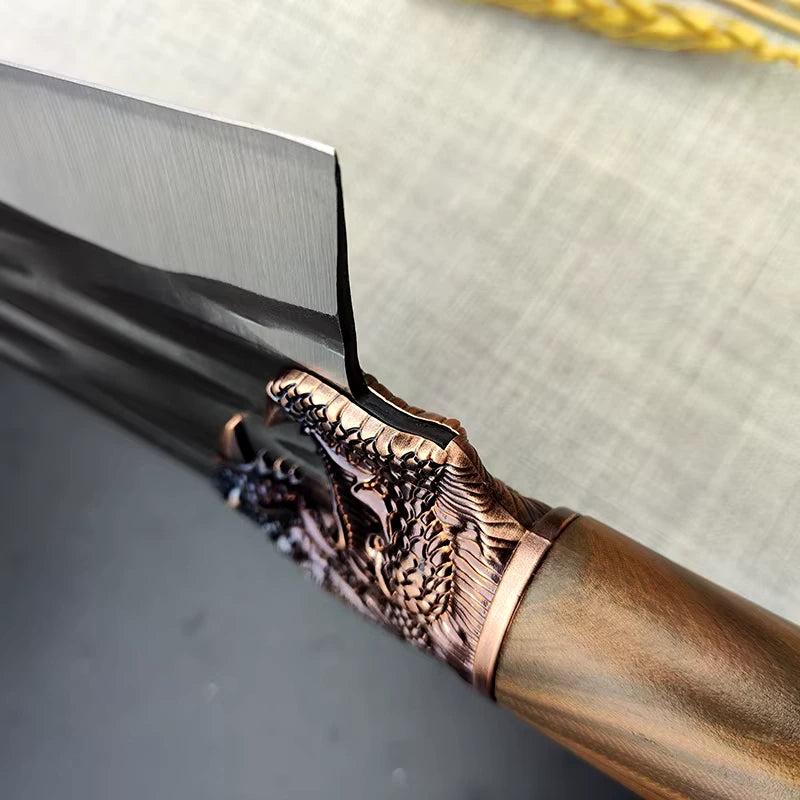 TIGER KNIFE ATENAS™ • 100% HAND FORGED (+FREE SHEATH)
