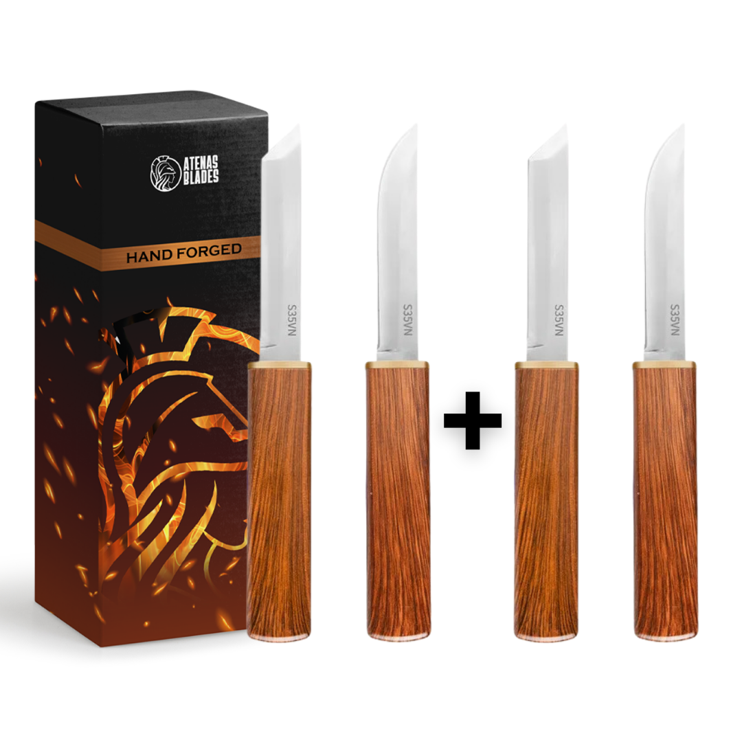 Couteau Samurai™ • Double lame 100 % forgée à la main