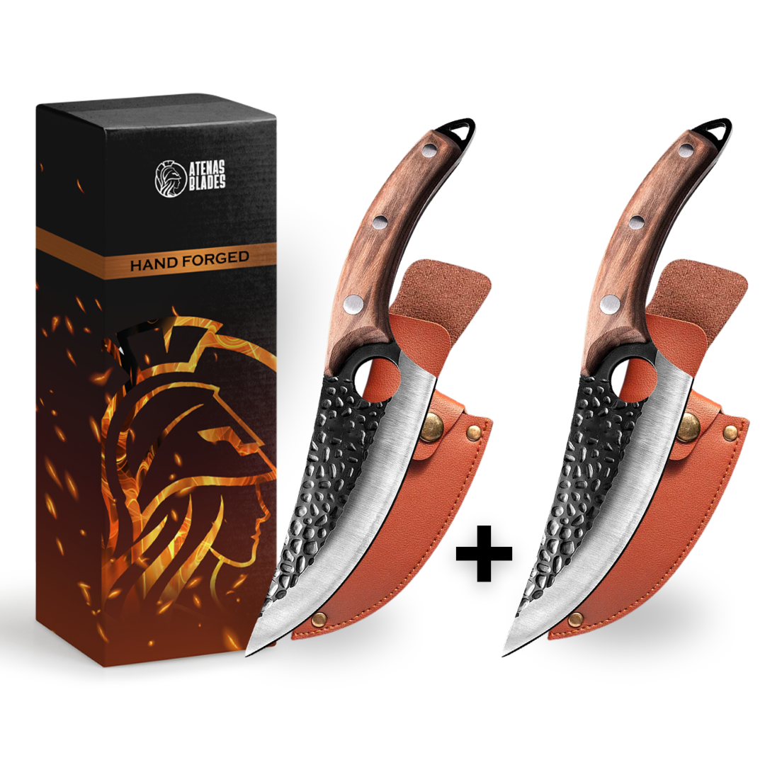 Couteau utilitaire forgé à la main • Titan par ATENAS Blades™
