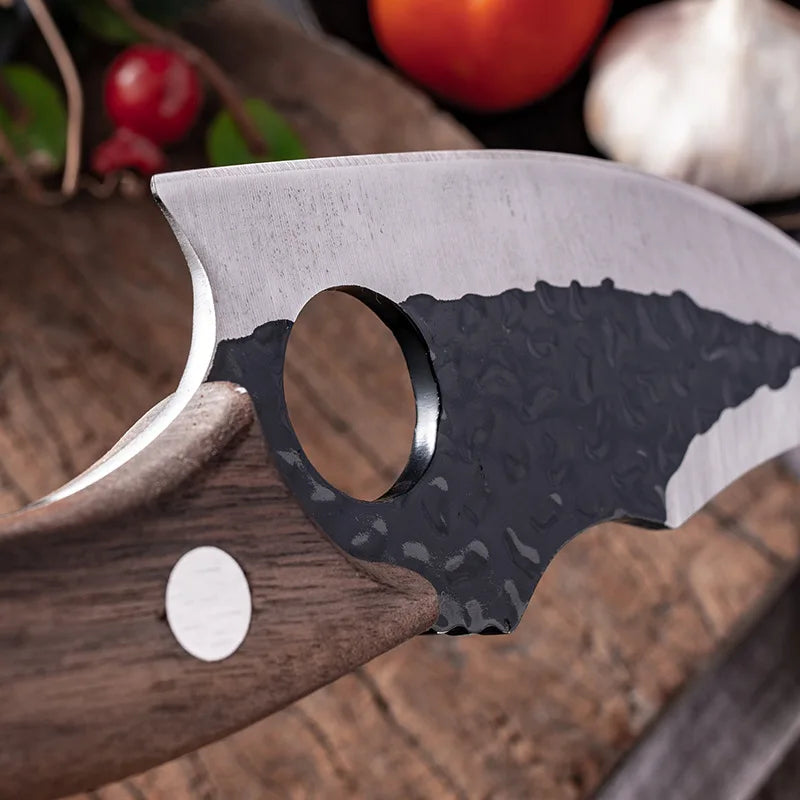 Hand-Forged Professional Knife + Free Sheath • Maori Atenas™