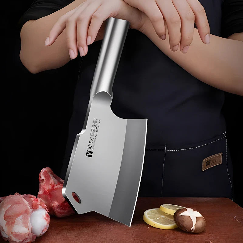 Hand Forged Professional Cleaver • Choppa by ATENAS