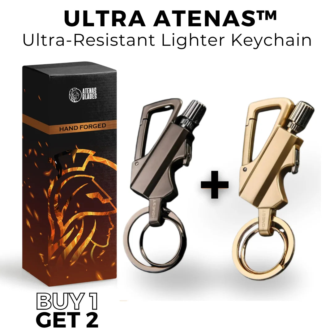 (BUY 1 GET 2) Ultra-Resistant Lighter Keychain - Ultra Atenas™