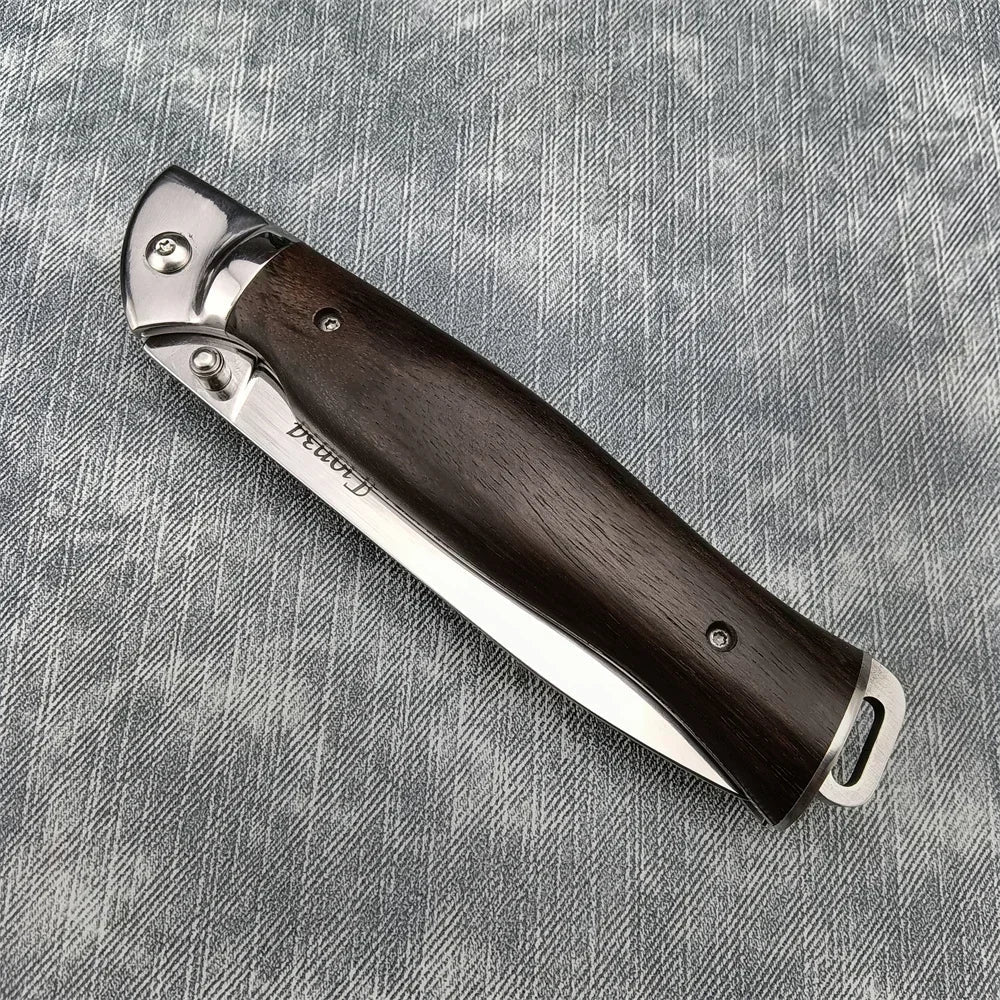 Premium Pocket Knife • Soviet BY ATENAS (+ Free Sheath)