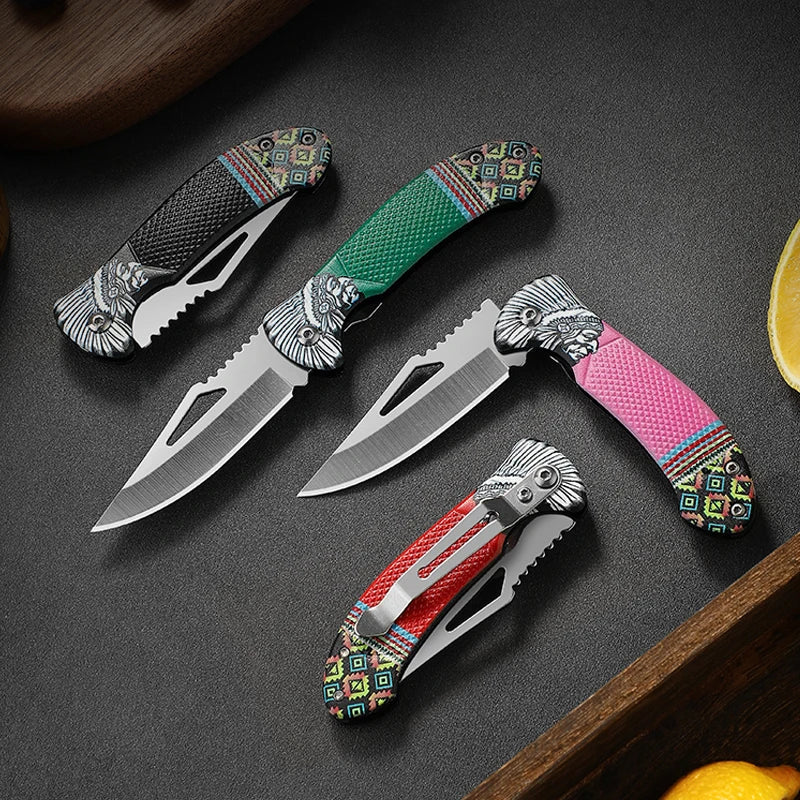 Premium Folding Knife • Indian BY ATENAS