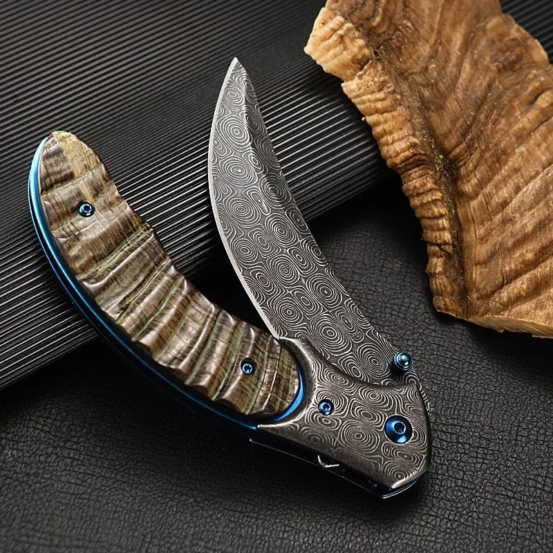 Premium Material Pocket Knife • Circle BY ATENAS