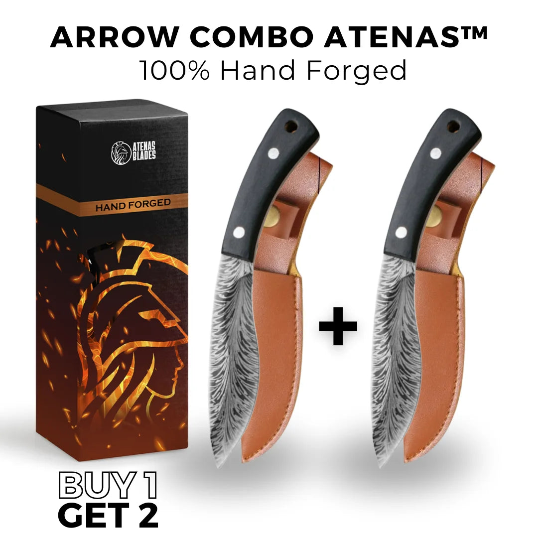 (BUY 1 GET 2) ARROW COMBO ATENAS™ • 100% HAND FORGED