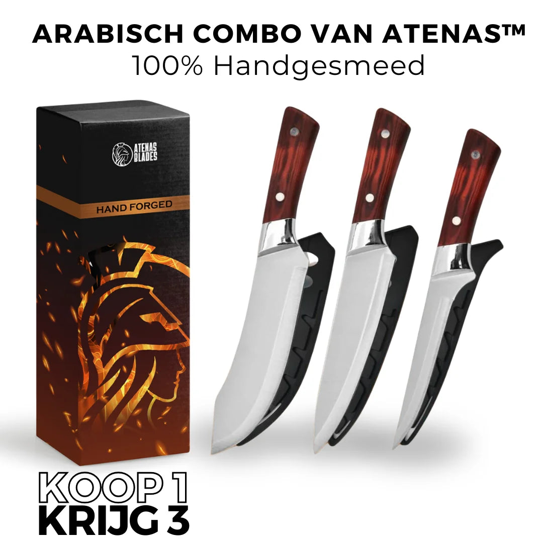 (KOOP 1, KRIJG 3) ARABISCH COMBO VAN ATENAS™ • 100% HANDGESMEED