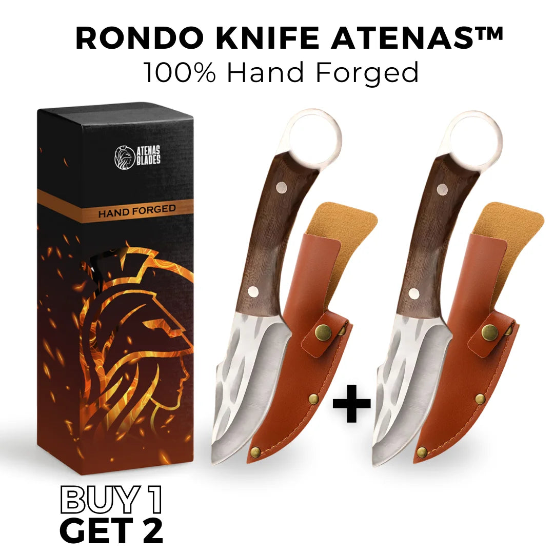 (BUY 1 GET 2) RONDO KNIFE ATENAS™ • 100% HAND FORGED