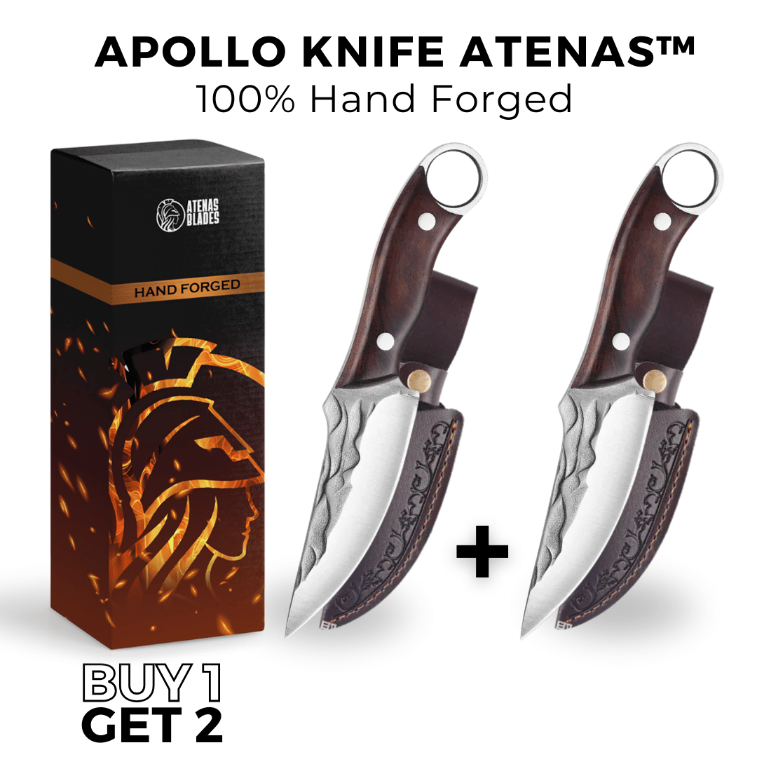 (BUY 1 GET 2) APOLLO KNIFE ATENAS™ • 100% HAND FORGED