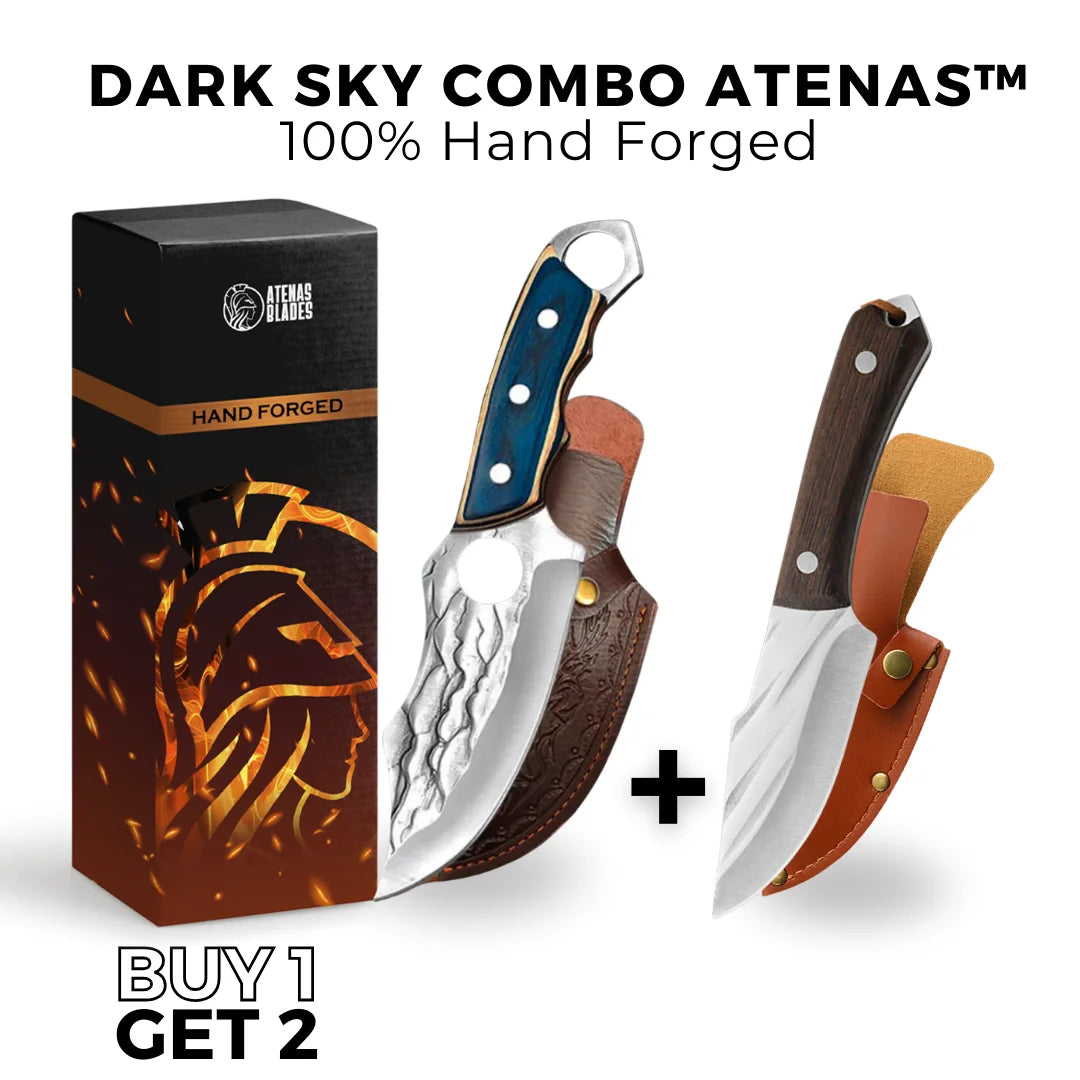 (BUY 1 GET 2) DARK SKY COMBO ATENAS™ • 100% HAND FORGED (Copy)