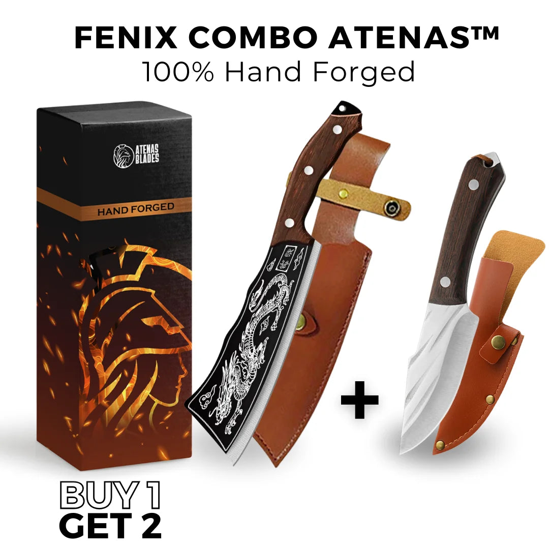 (BUY 1 GET 2) FENIX COMBO BY ATENAS™ • 100% HAND FORGED