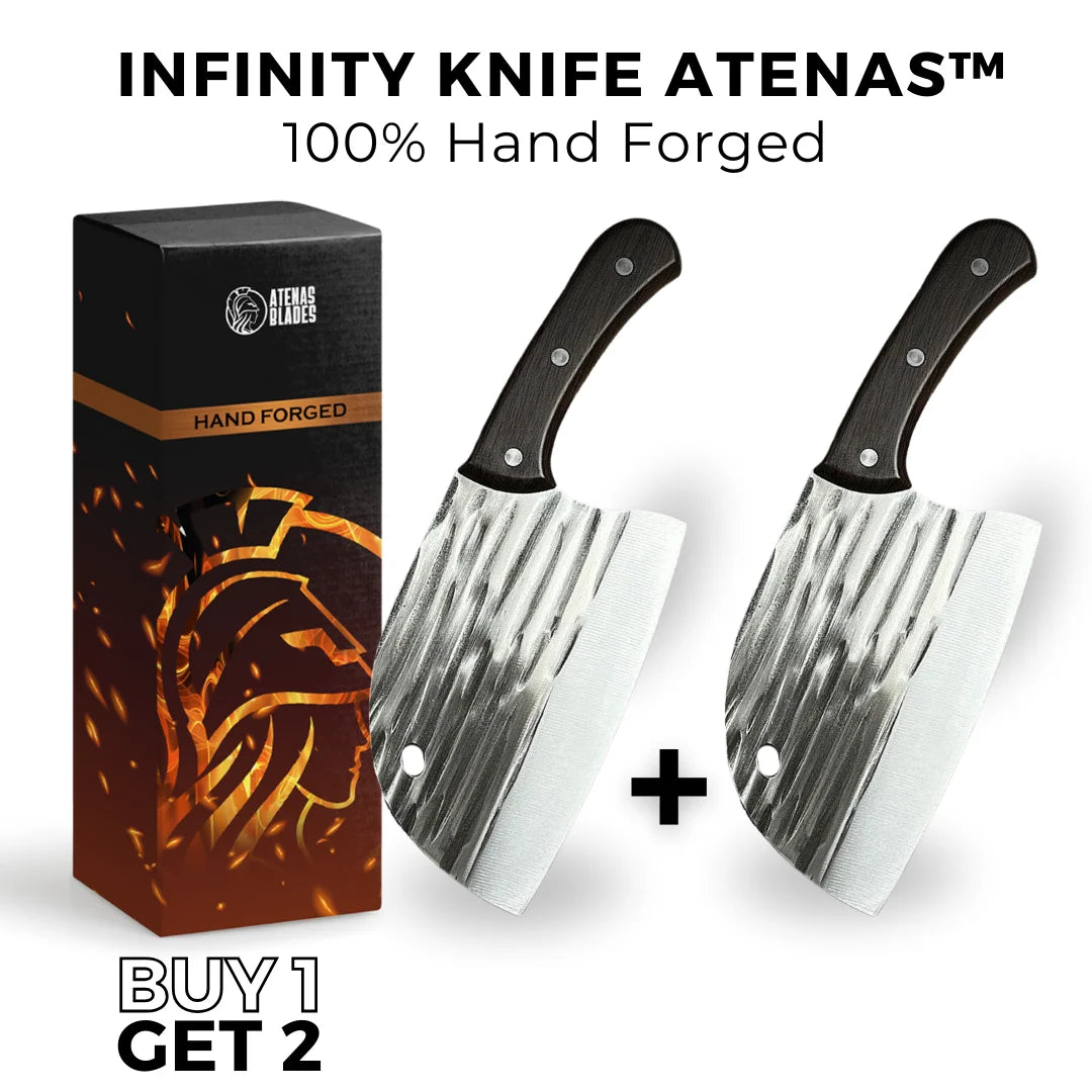 (BUY 1 GET 2) INFINITY KNIFE ATENAS™ - 100% HAND FORGED