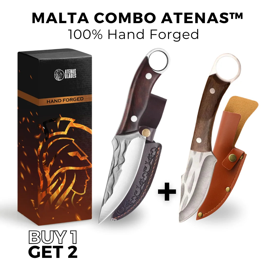 (BUY 1 GET 2) MALTA COMBO ATENAS™ • 100% HAND FORGED