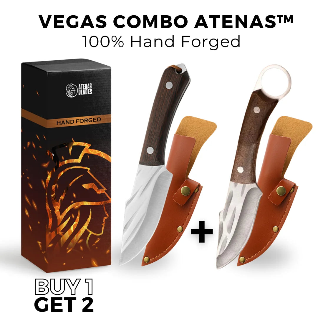 (BUY 1 GET 2) VEGAS COMBO ATENAS™ • 100% HAND FORGED