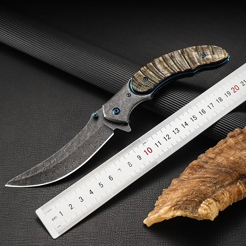 Premium Material Pocket Knife • Circle BY ATENAS