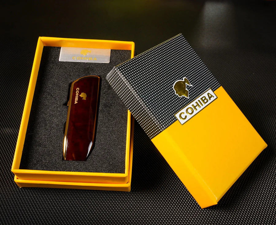 PREMIUM ELITE COHIBA TORCH LICHTER (GESCHENKDOOS)