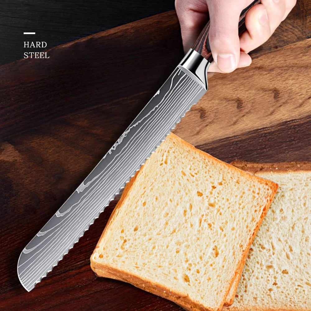 Professional Kitchen Knife • Bread Knife BY ATENAS