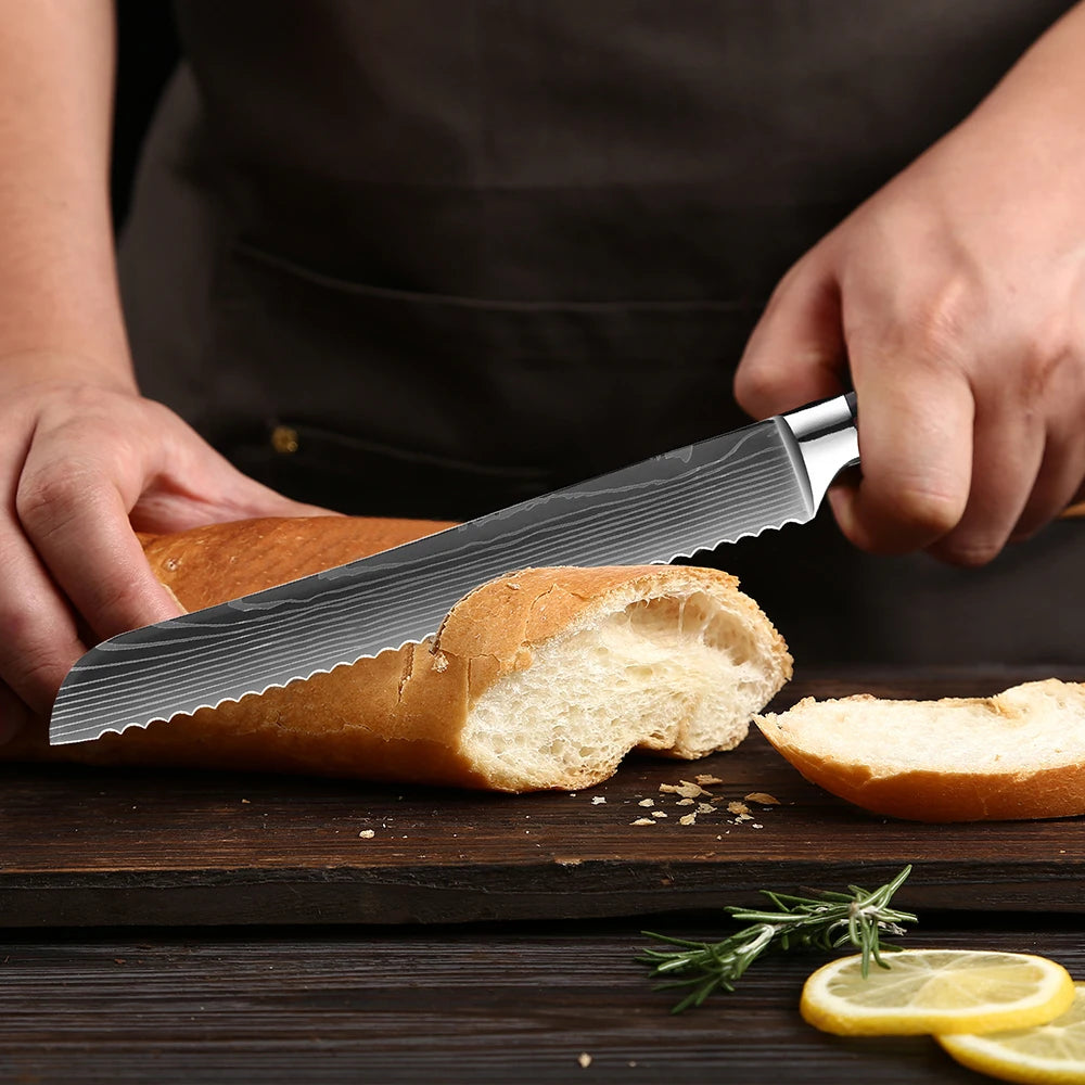 Professional Kitchen Knife • Bread Knife BY ATENAS