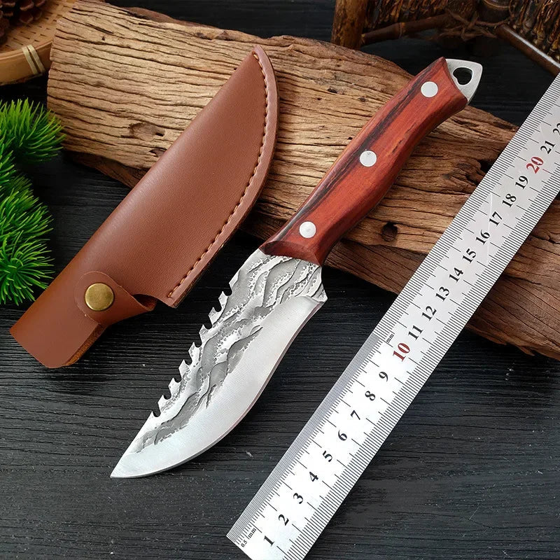 Hand-Forged Knife Combo + 3 Sheaths • Ventura Combo by ATENAS