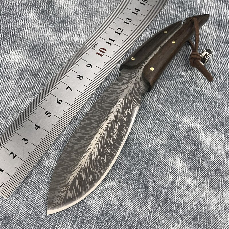 Hand-Forged Artisan Knife + Free Sheath • Swift Knife by ATENAS™