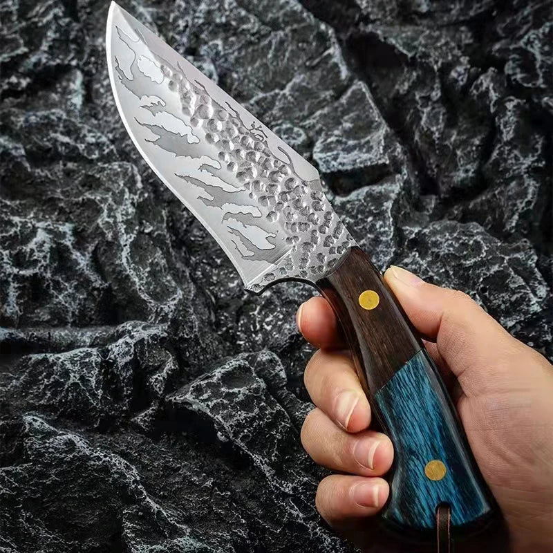 Professional Hand-Forged Knife + Free Sheath • Zucci Atenas™ Knife